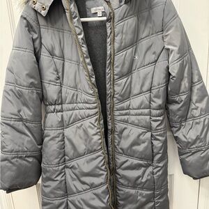 Calvin Klein Jeans Gray Wool Blend Jacket